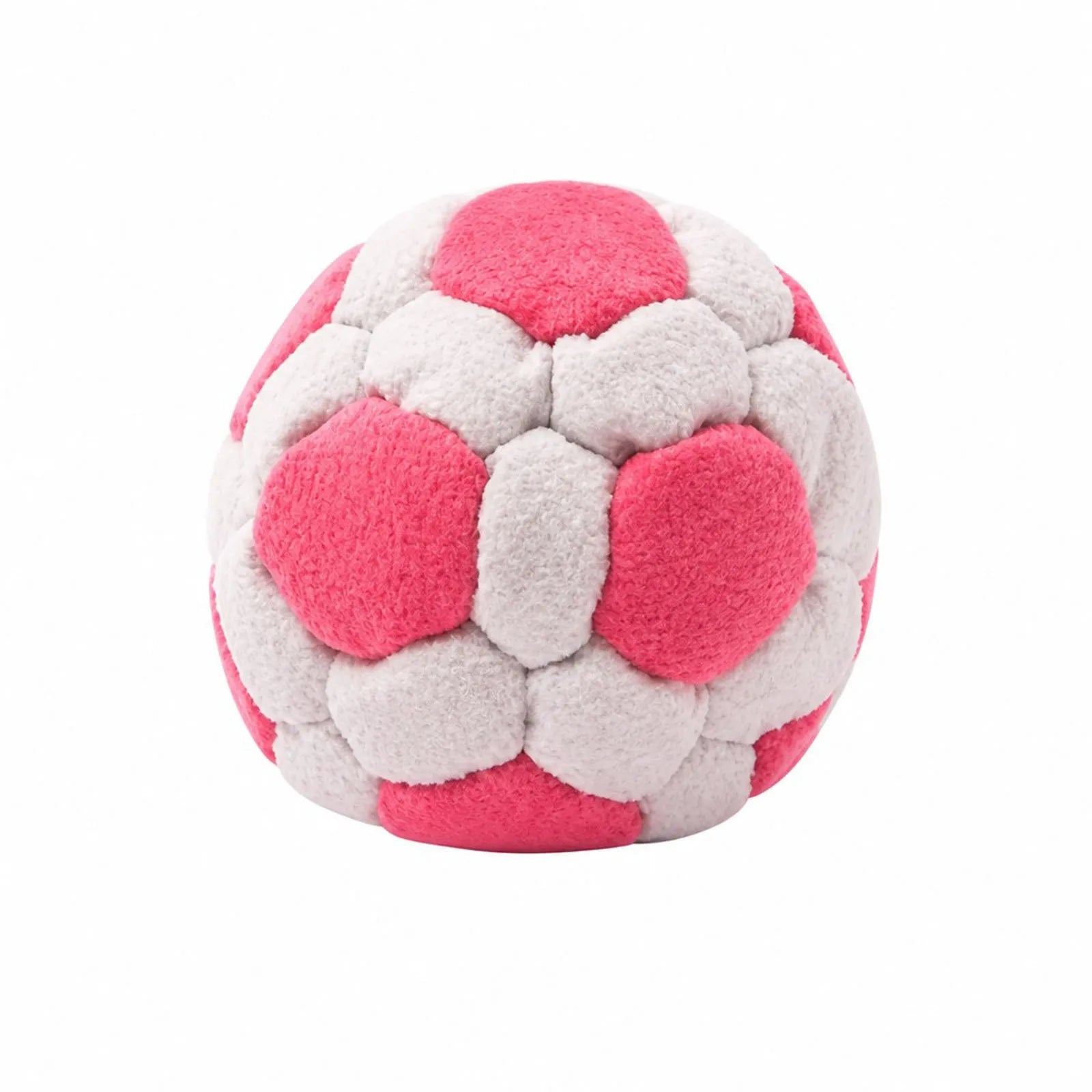 Soft Handmade Footbag Sacks Soccer Design Colorful Outdoor parent-child interactive Stress Relieving Elastic Ball for Children