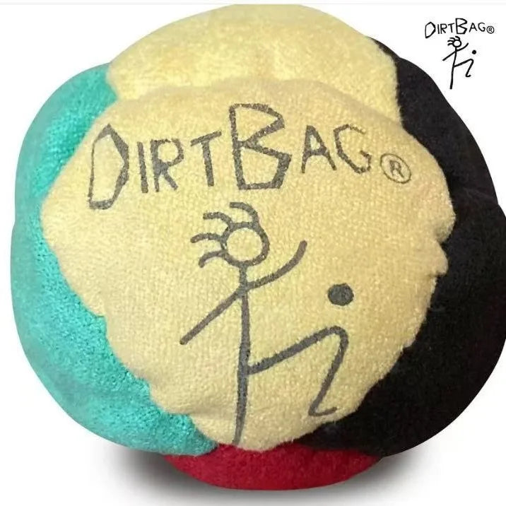 Dirtbag Classic Footbag Hacky Sack 3-Pack with Carry Pouch